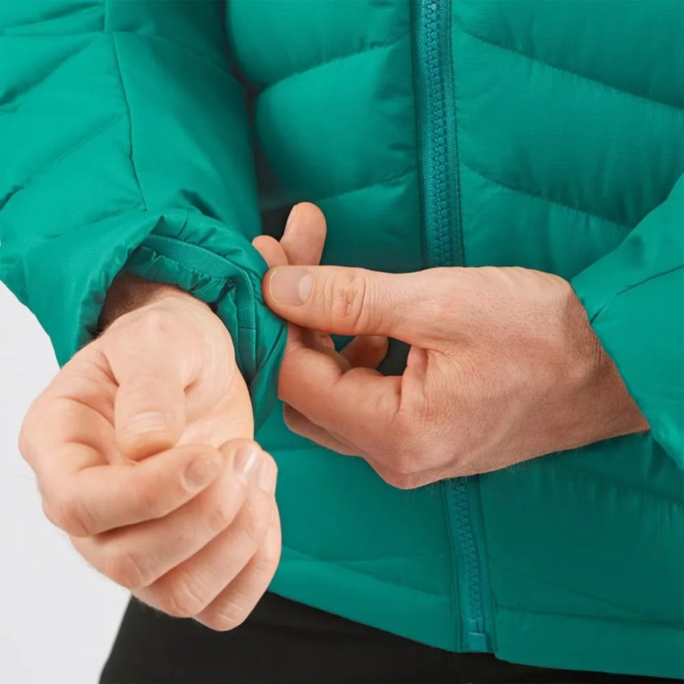 Salomon Essential Xwarm Down Men's Insulated Jackets Green | CA 16N34